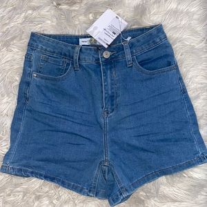 High waisted Jean shorts!